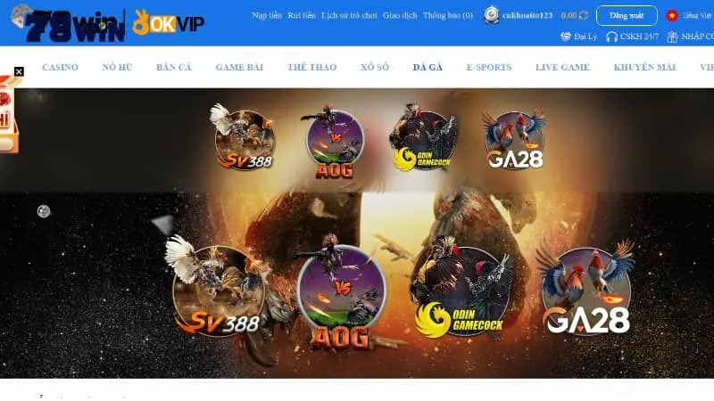 Những ưu điểm cực đáng giá tại đá gà online