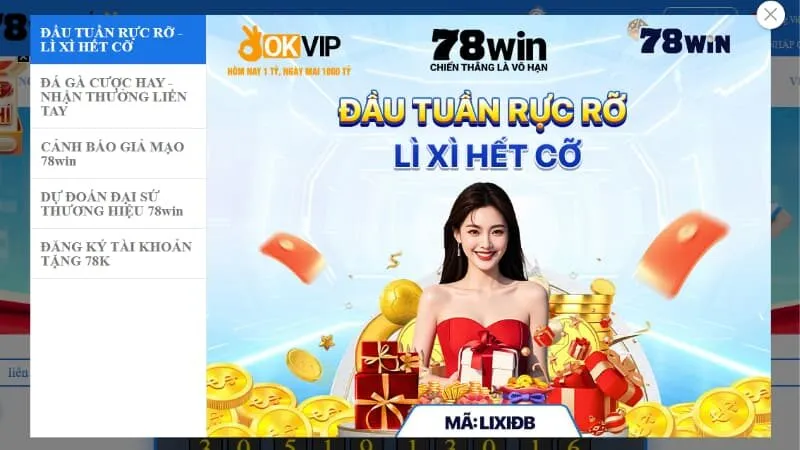 Các cách đăng nhập 78win