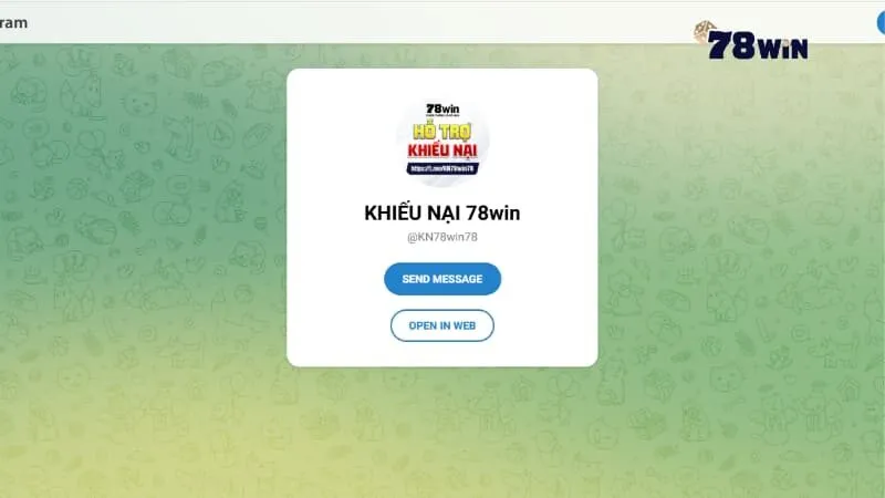 Những cách để liên hệ 78win